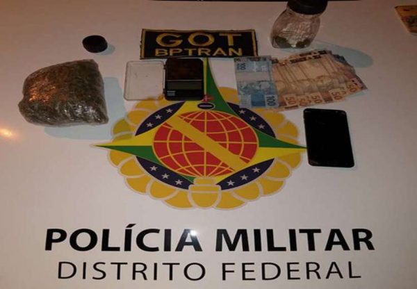 Estudante de engenharia da UnB é preso por tráfico na Asa Norte