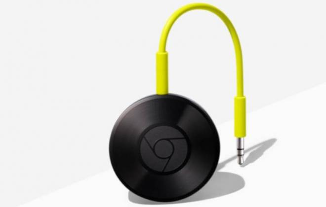 Google confirma o fim da fabricação do Chromecast Audio