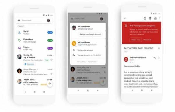 Aplicativo do Gmail recebe atualização e adiciona várias funções do Inbox