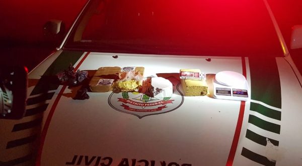 Polícia prende mulher de traficante que mandava drogas para o DF