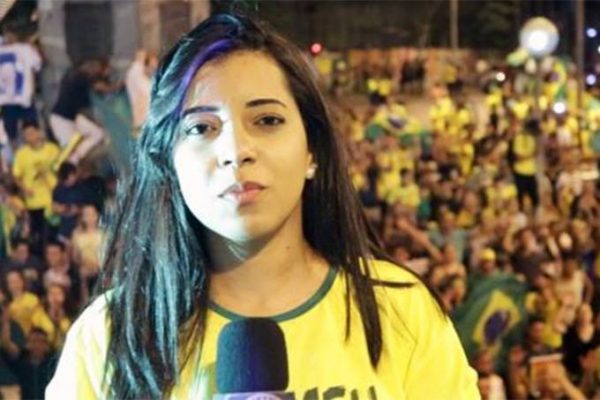 Autora de ataque a jornalista é assessora de deputado do PSL