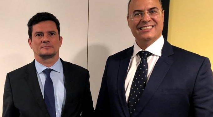 Witzel volta a defender uso de snipers e Moro afirma desconhecer prática