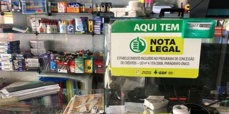 GDF estabelecerá cronograma de pagamento atrasado do sorteio do Nota Legal
