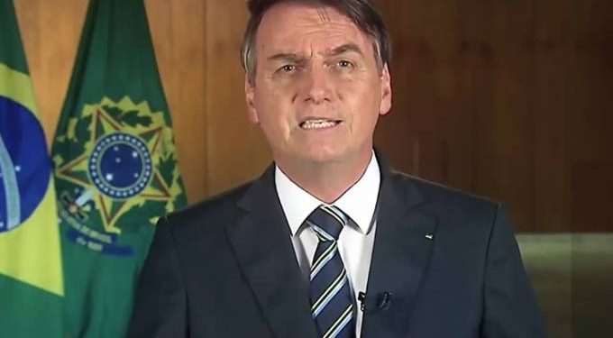 Sem citar desemprego, Bolsonaro fala em liberdade econômica na TV