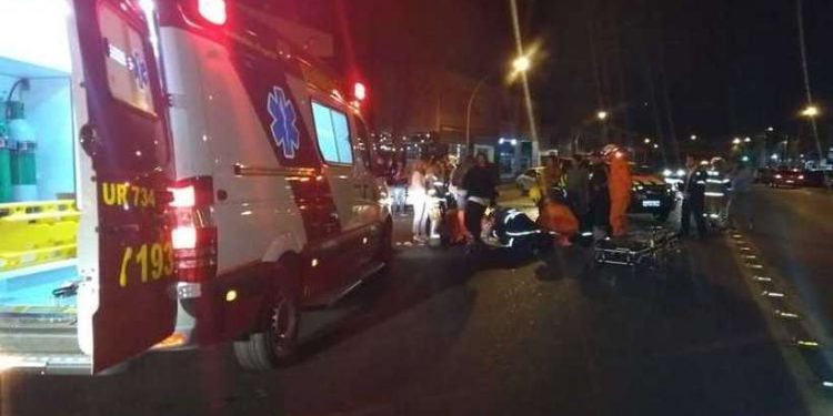 Motorista atropela pedestre na Asa Norte e foge sem prestar socorro