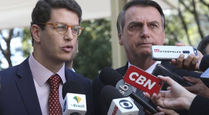 Parte do desmatamento alertado por Inpe não ocorreu em junho, diz Salles