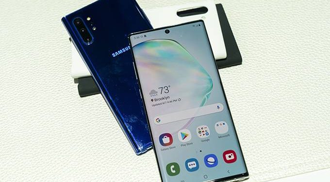 Novo Galaxy Note 10 tem câmera tripla e tela de quase 7 polegadas