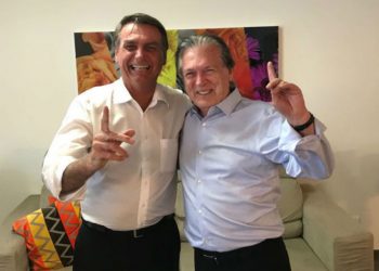 Bolsonaro diz que presidente do PSL está queimado: ‘Esquece o partido’