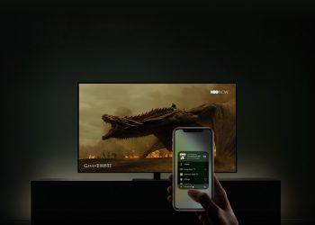 Como espelhar a tela do iPhone na smart TV Samsung