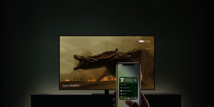 Como espelhar a tela do iPhone na smart TV Samsung