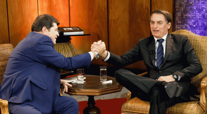 Bolsonaro vê Datena como opção para prefeitura de São Paulo