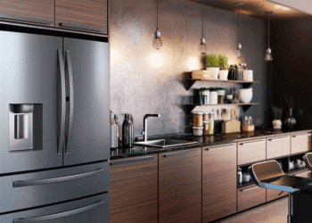 Novo refrigerador high-tech enche a jarra de água gelada para você