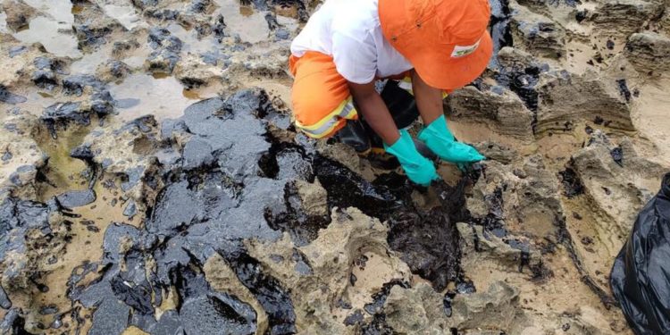 Fragmentos de óleo ainda poluem praias brasileiras, diz Marinha
