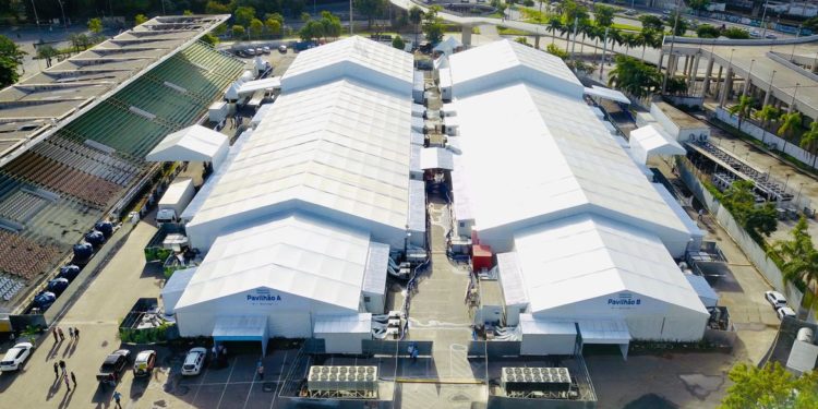 Hospital de Campanha é esvaziado mesmo com decisão judicial contra