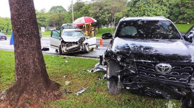Delegado da Polícia Federal bate carro e foge sem prestar socorro a vítimas