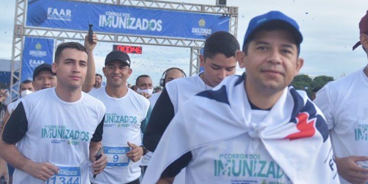 Deputado Estadual João Luiz participa da 1ª Corrida dos Imunizados em Manaus