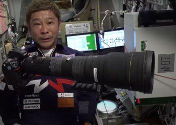 Bilionário japonês posta na internet o dia a dia de um turista espacial