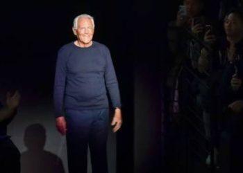 Armani cancela desfiles de Milão e Paris pela ômicron