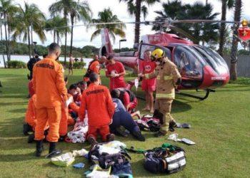 Mulher que teve braço amputado em acidente com lancha morre no hospital