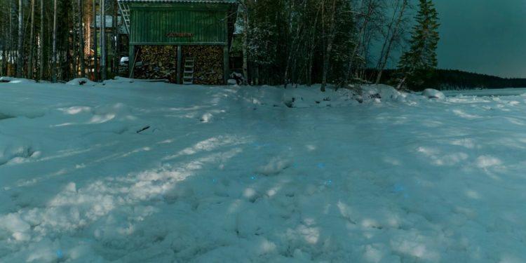 Neve que brilha é encontrada no Ártico; Veja Fotos