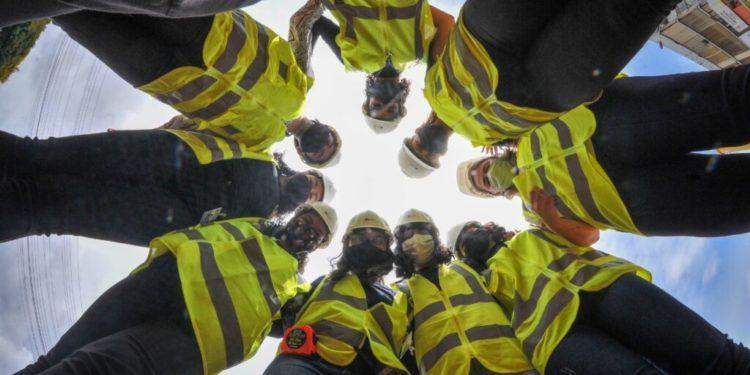 Toque feminino na construção do Túnel de Taguatinga