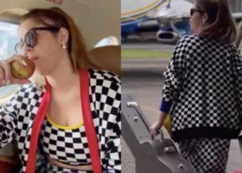 Família de Marília recebe vestido que cantora usava durante acidente