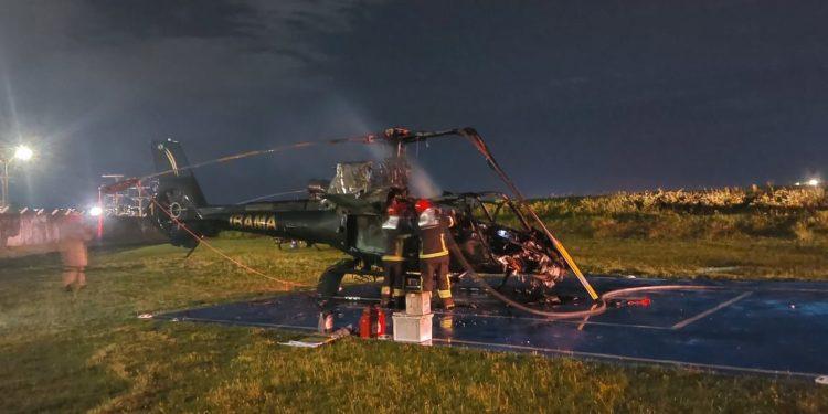 Suspeito de incendiar helicóptero do Ibama é preso em mansão de GO