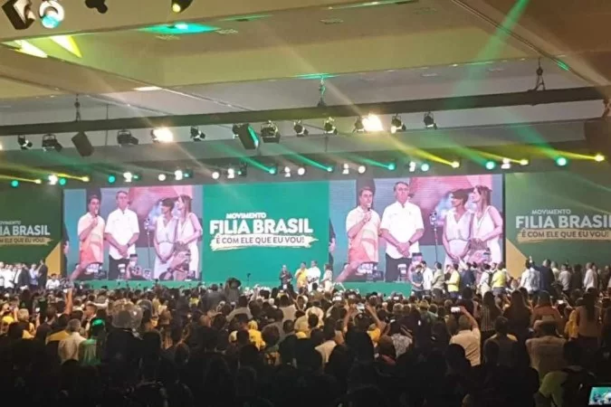 Em evento do PL, Bolsonaro diz que disputa política é do ‘bem contra o mal’