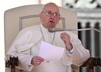 Dores no joelho obrigam o papa ficar sentado durante audiência semanal