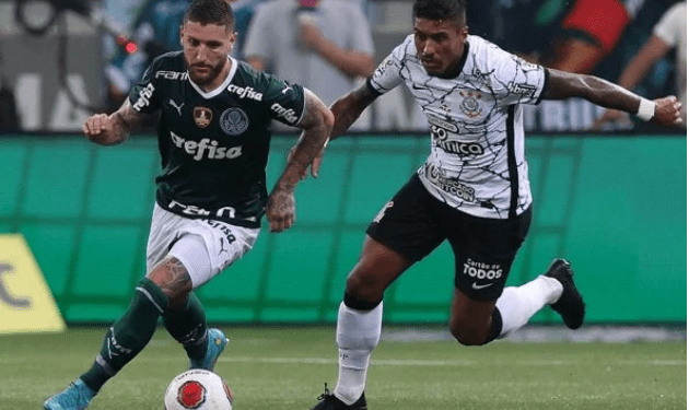 Com campanha pela paz, Palmeiras e Corinthians jogam dérbi em Barueri