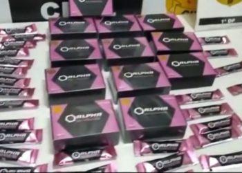 DF: Polícia apreende sachês de estimulante proibido que ‘equivale a 4 Viagras’ por dose