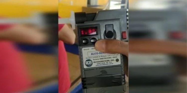 Motorista pede informação em base da PRF e acaba preso por embriaguez
