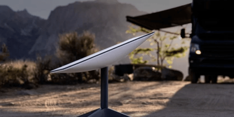 Starlink lança planos de internet móvel para trailers e caravanas