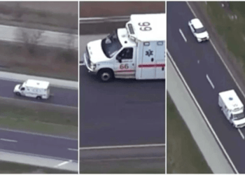 GTA da vida real? Homem rouba ambulância e é perseguido por duas horas