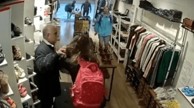 Homem invade loja, joga combustível em mulher e tenta acender fósforo, no RJ