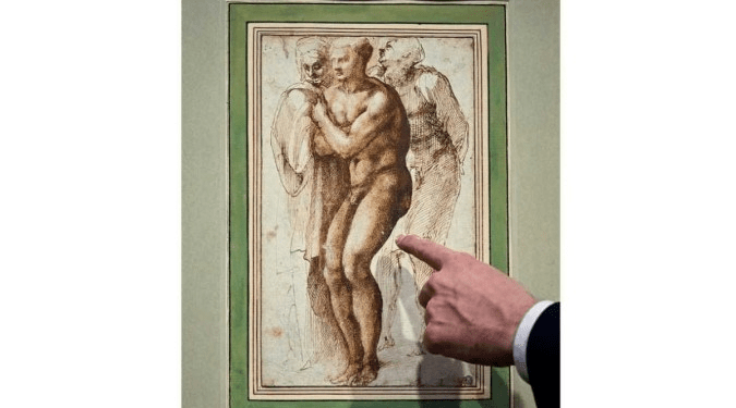 Desenho inédito de Michelangelo estimado em 30 milhões de euros