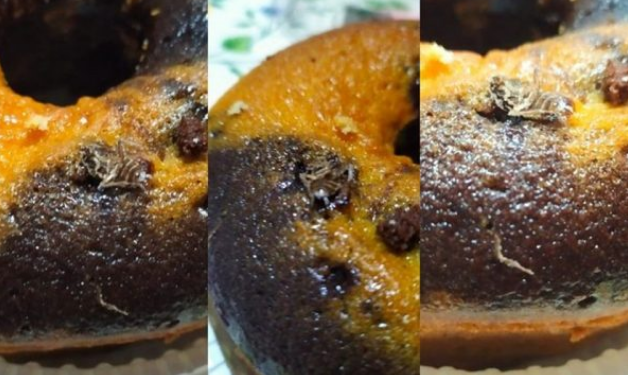 Família encontra barata em bolo comprado em supermercado na PB