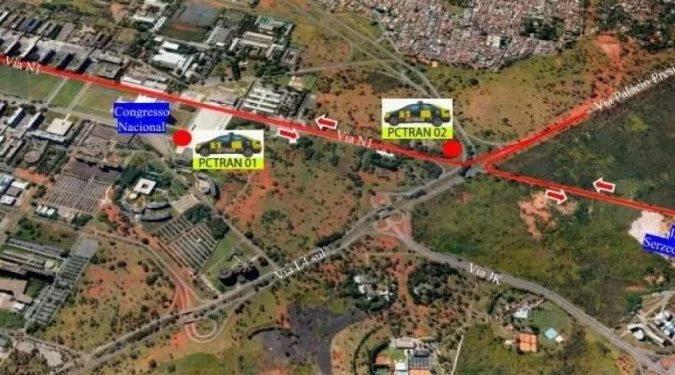 Vias do DF serão interditadas neste fim de semana para eventos