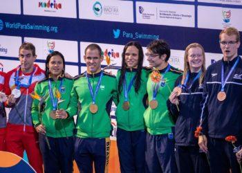 Dois ouros marcam penúltimo dia do Mundial de natação paralímpica