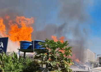 Incêndio destrói restaurante em Águas Claras;
