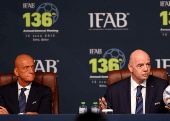 IFAB aprova 5 substituições por partida de futebol de forma definitiva