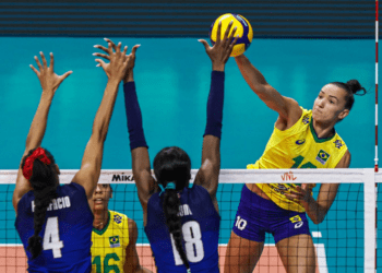Brasil perde para Itália por 3×1 na Liga das Nações feminina de vôlei