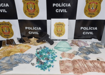 Pai e filha são presos com R$ 50 mil em cocaína em Santa Maria