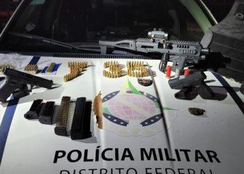 PMDF apreende duas pistolas no Guará
