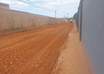 Obras de pavimentação avançam na Rua do Sol, no Gama