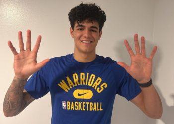 Gui Santos é selecionado pelo Warriors, atual campeão da NBA