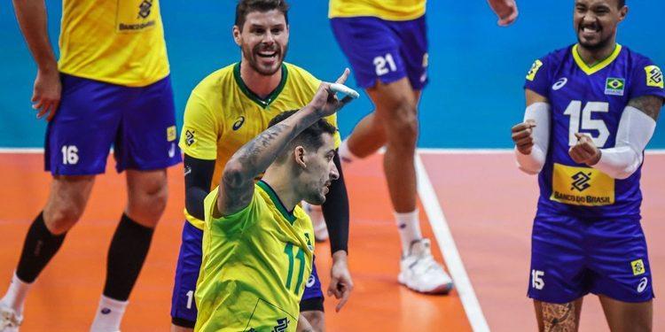 Seleção masculina vence Austrália na estreia da Liga das Nações