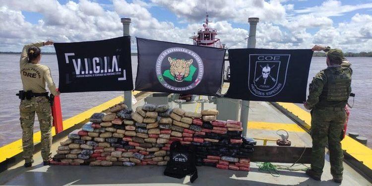 Operação da PF prende empresário em Manaus e apreende mais de 200 quilos de drogas