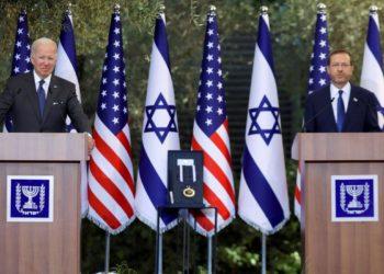 Em Israel, Biden repete apoio dos EUA à solução de dois Estados