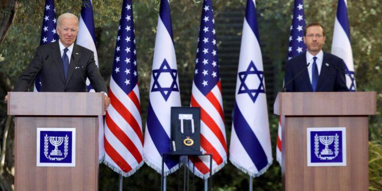 Em Israel, Biden repete apoio dos EUA à solução de dois Estados